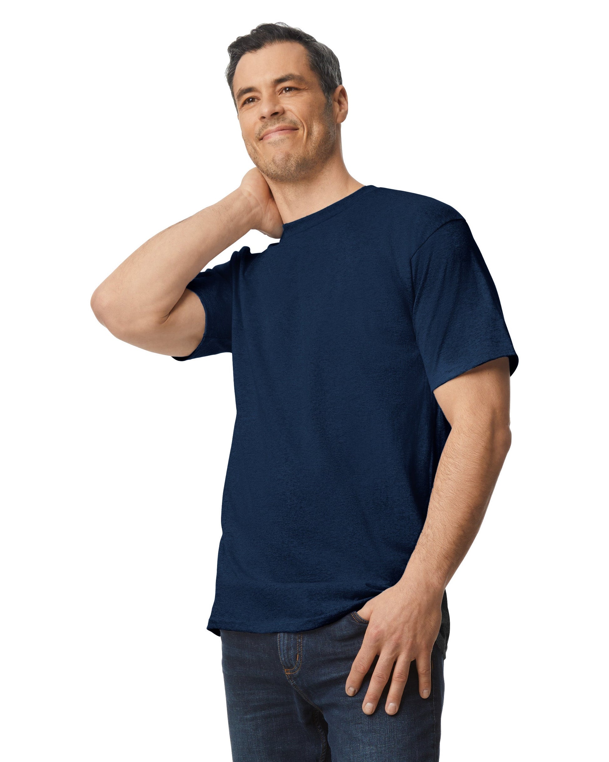 Tall XL Navy Gildan 2000T 