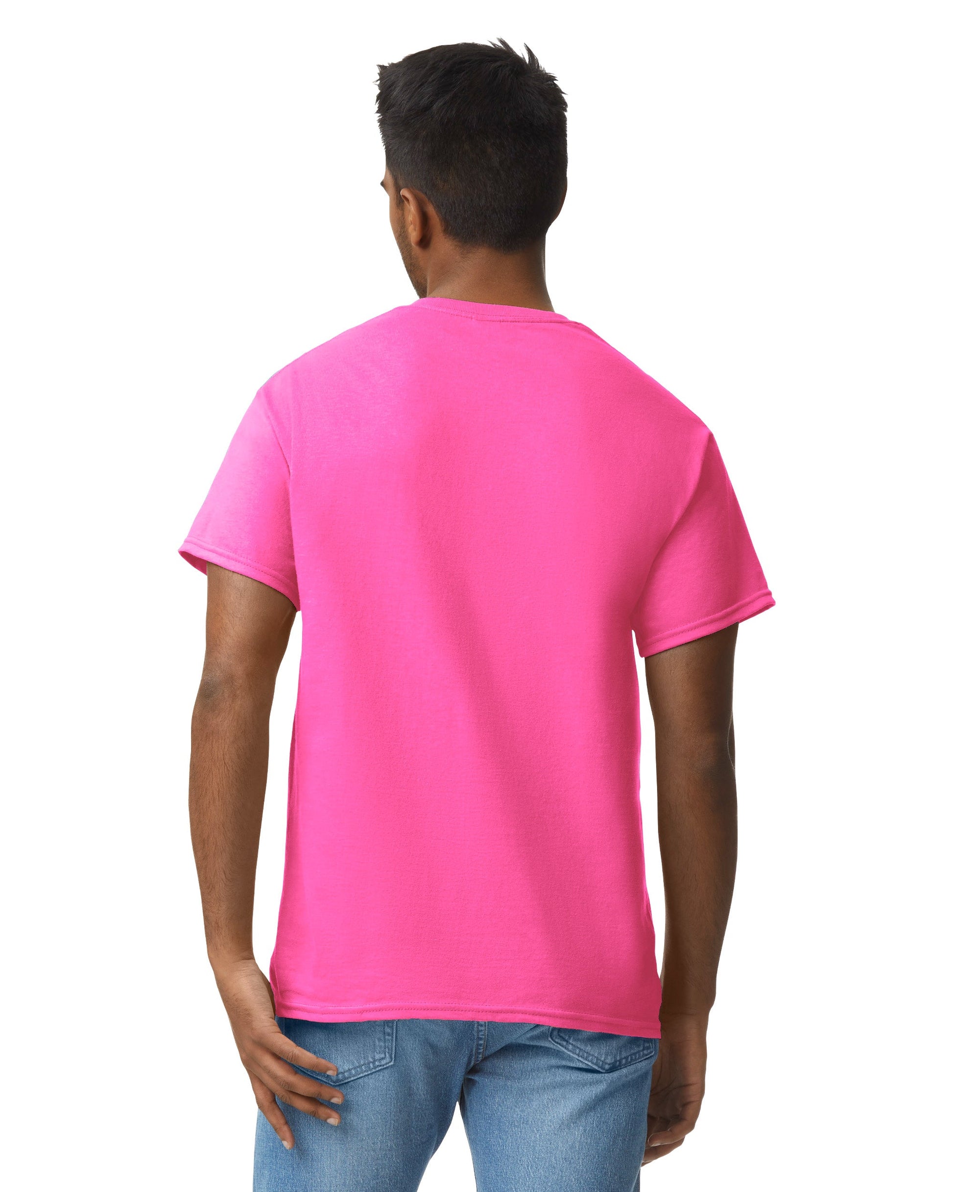 X-Large Safety Pink Gildan 2000 