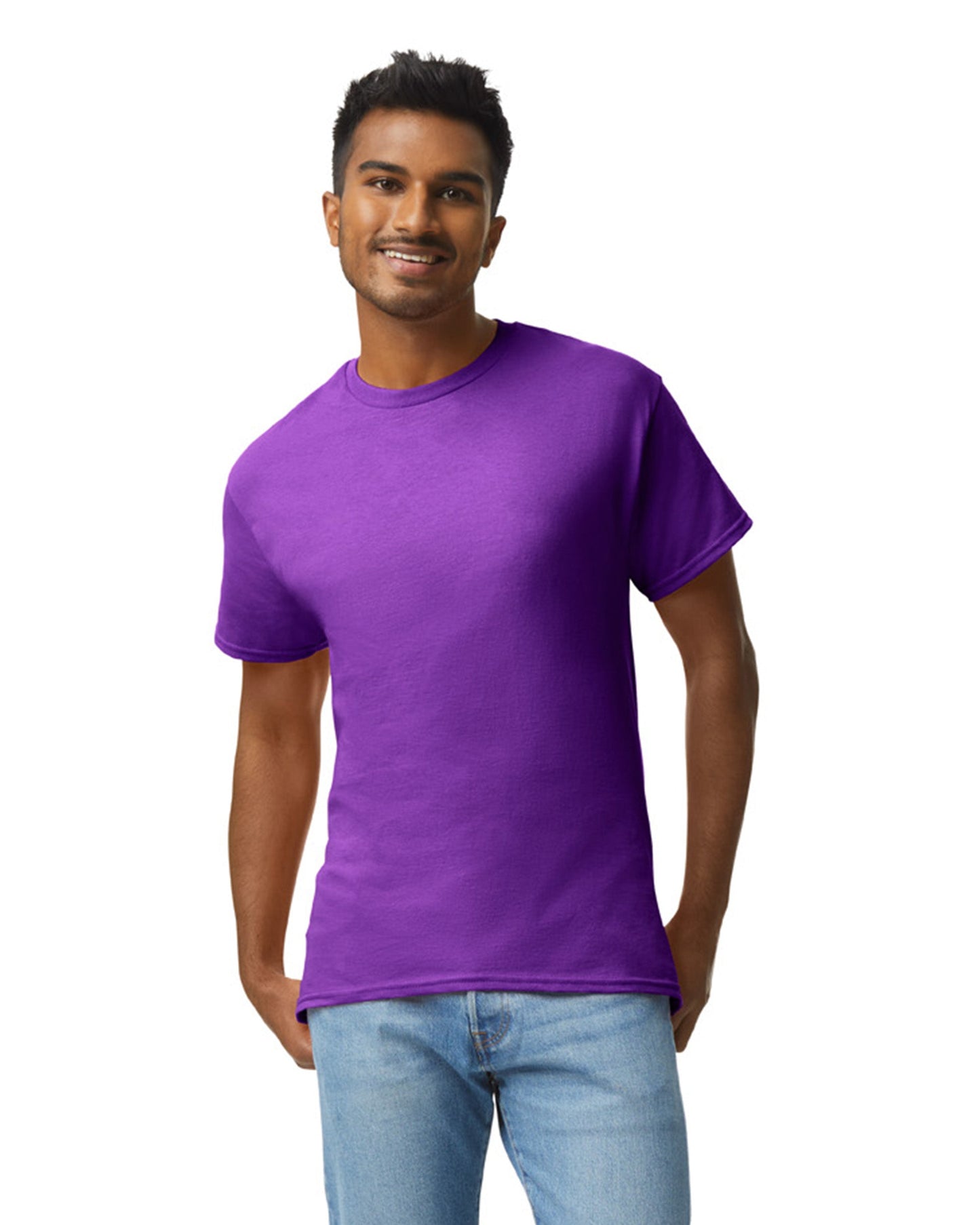 Small Purple Gildan 2000 