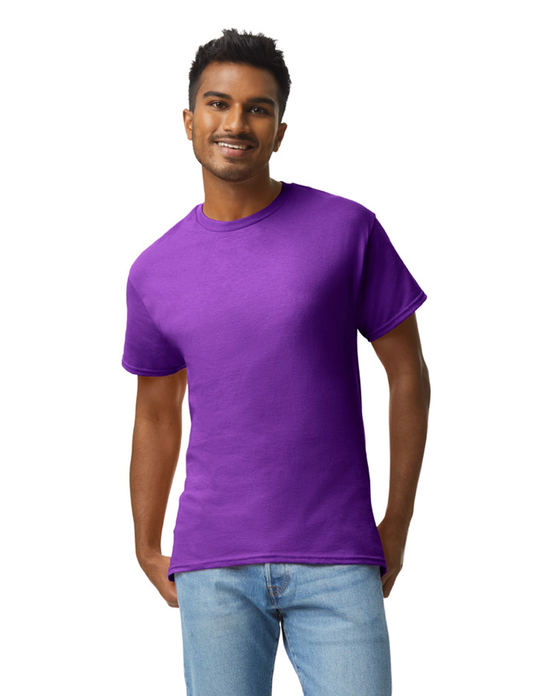 Small Purple Gildan 2000 