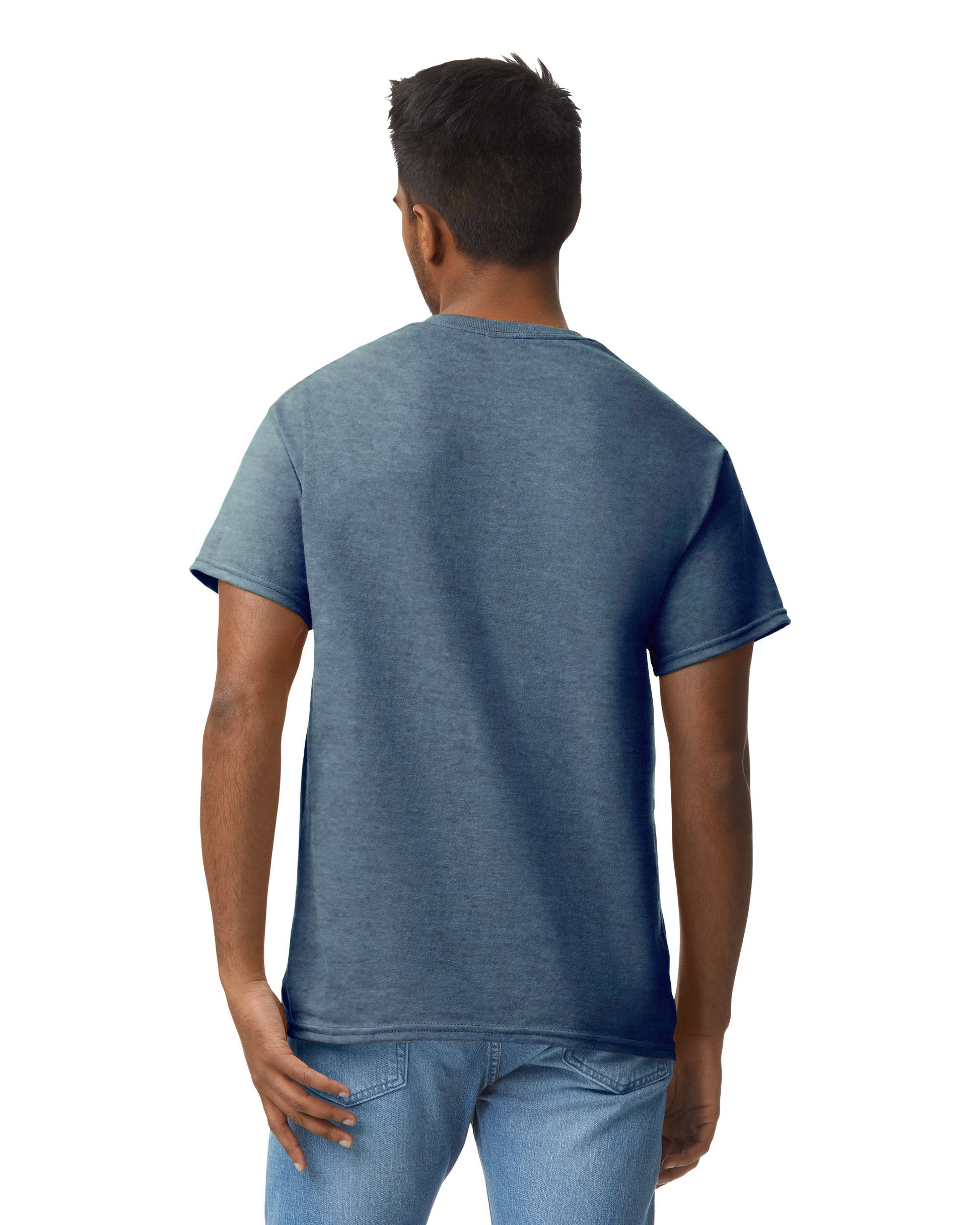 2X-Large Heather Indigo Gildan 2000 