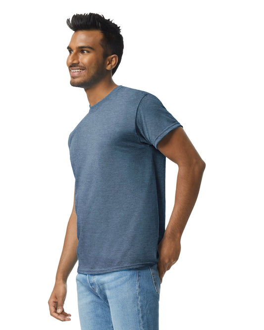 2X-Large Heather Indigo Gildan 2000 