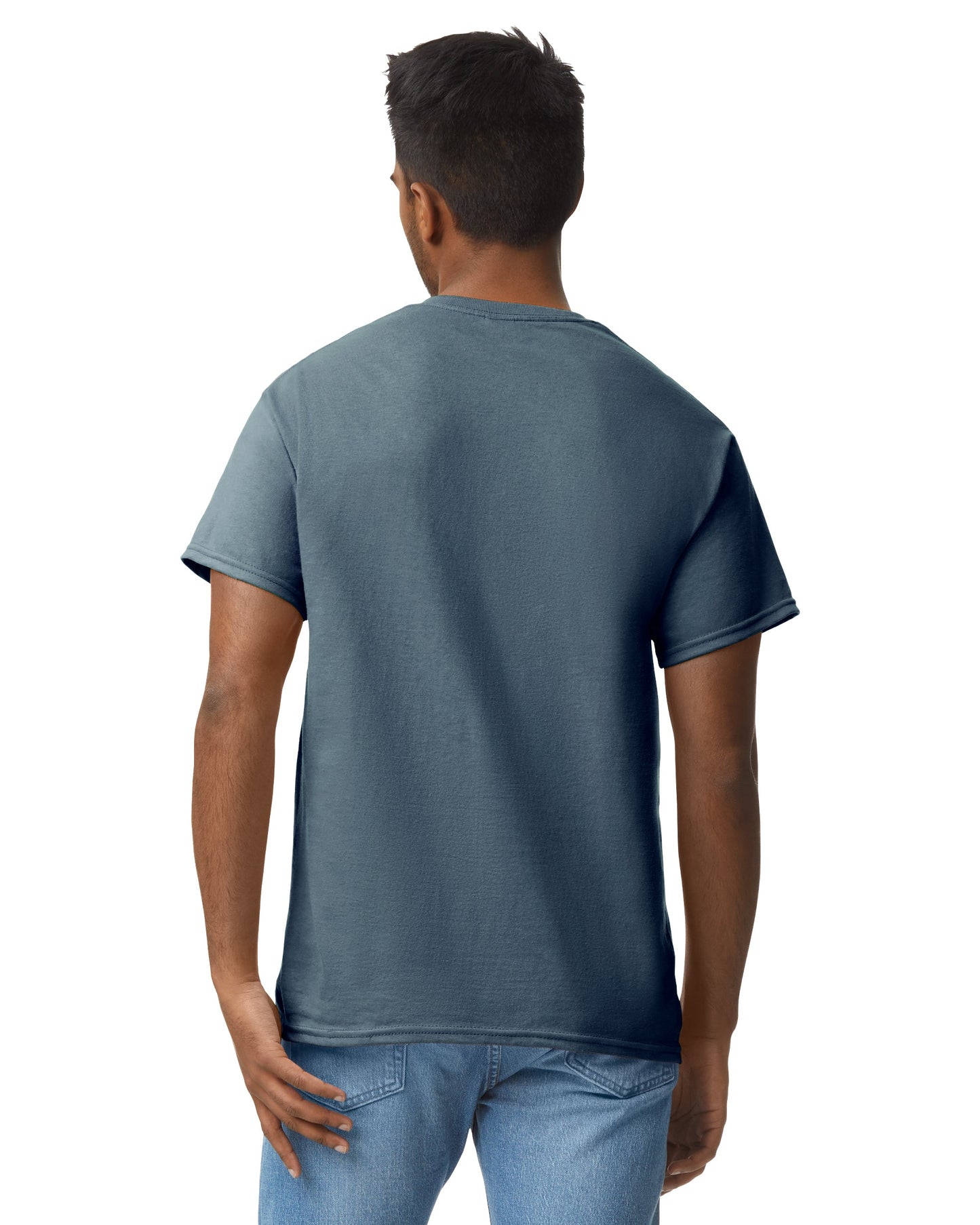 Medium Heather Navy Gildan 2000 