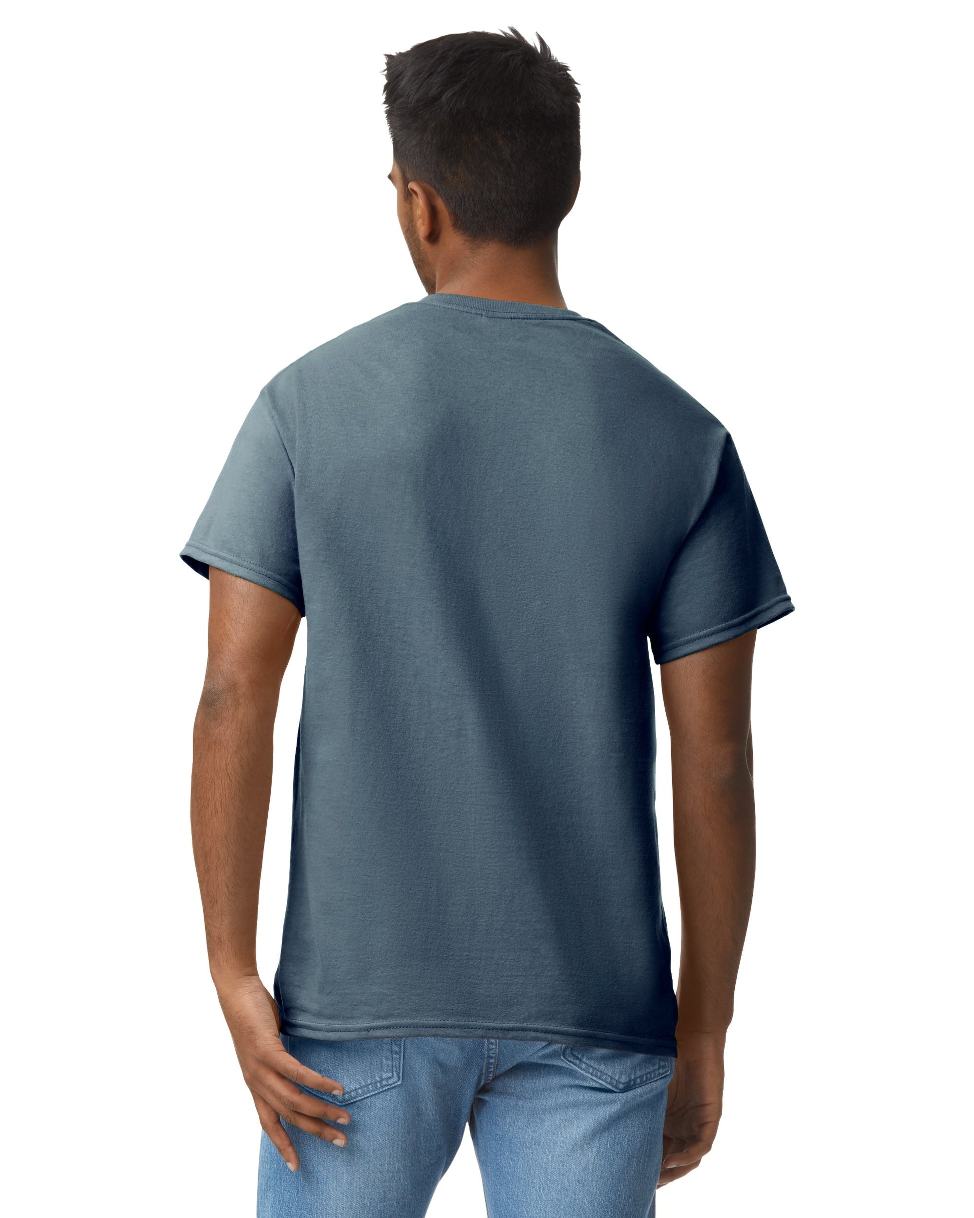 Medium Heather Navy Gildan 2000 