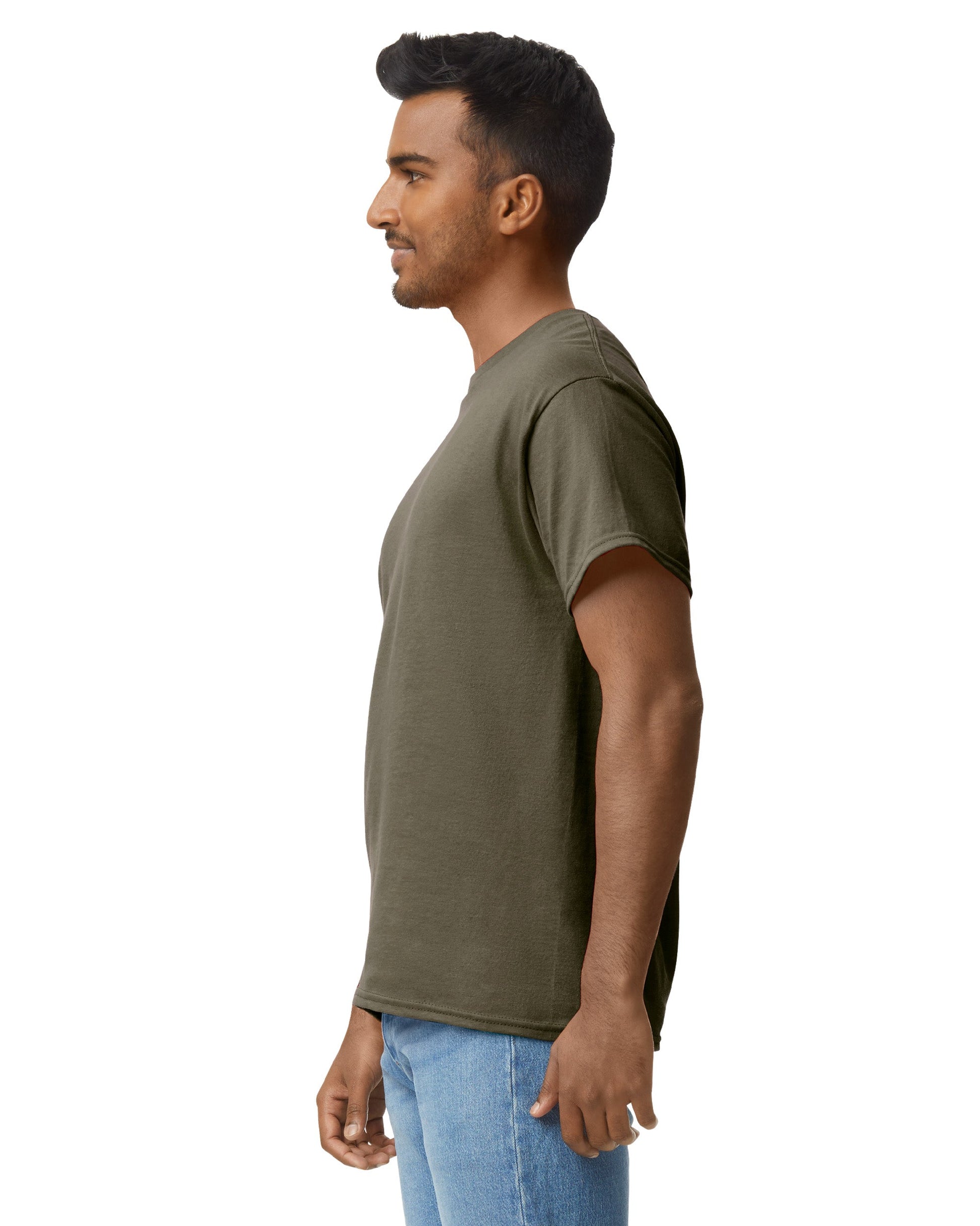 Large Olive Gildan 2000 