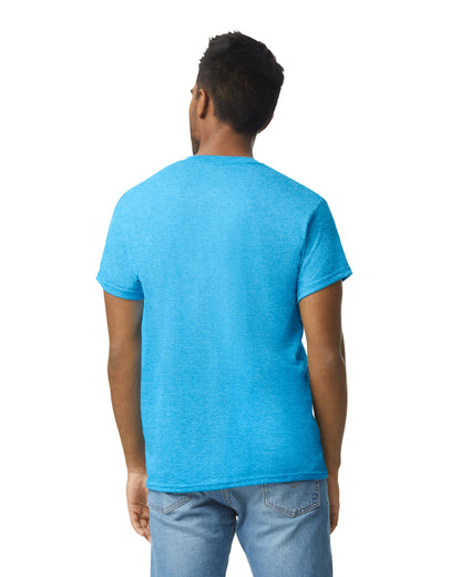 Large Heather Sapphire Gildan 2000 