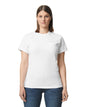 Medium White Gildan 2300 