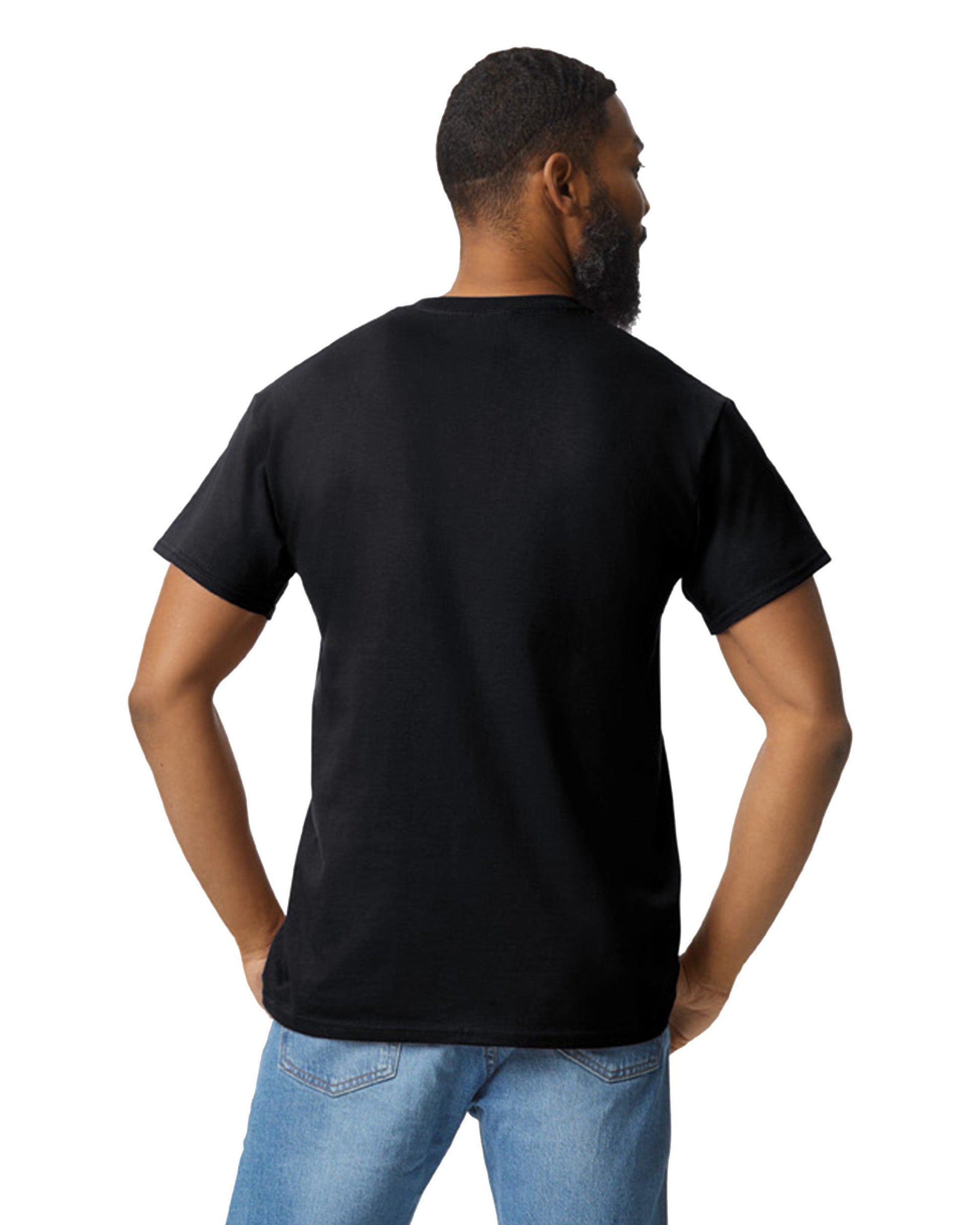 Medium Black Gildan 2300 