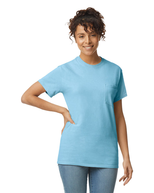 X-Large Light Blue Gildan 2300 