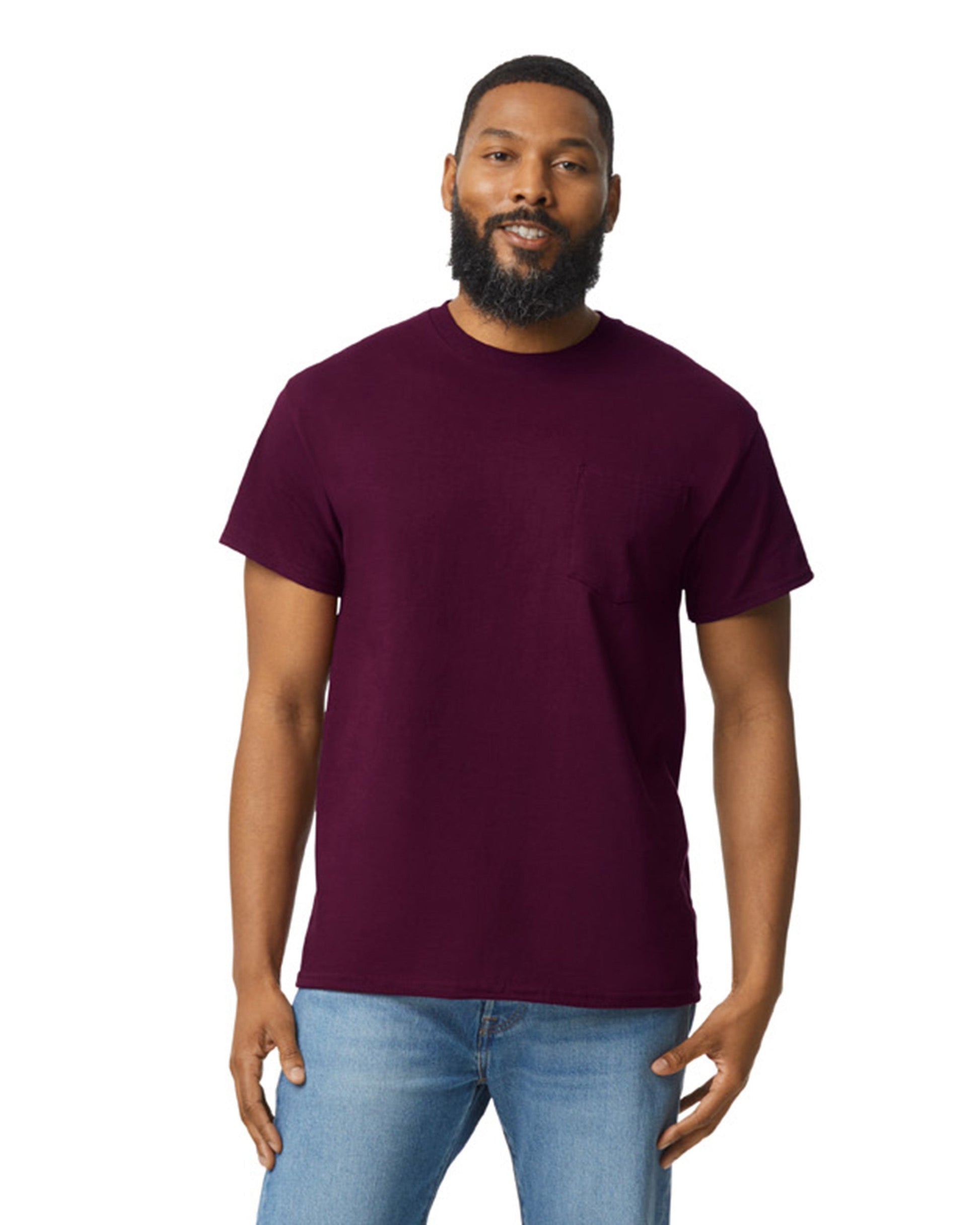 Large Maroon Gildan 2300 