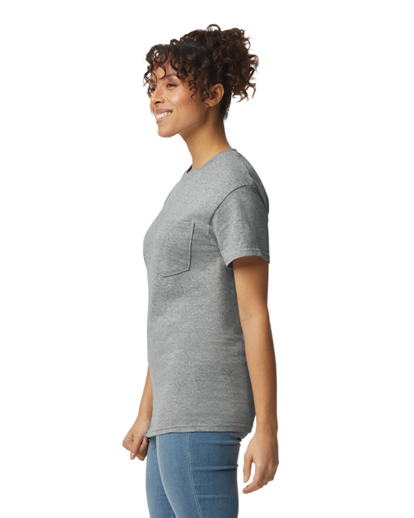 Large Sport Gray Gildan 2300 