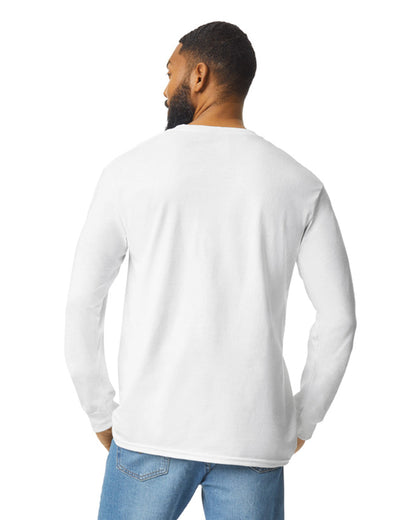 Medium White Gildan 2410 