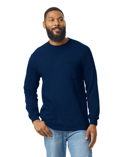 Large Navy Gildan 2410 