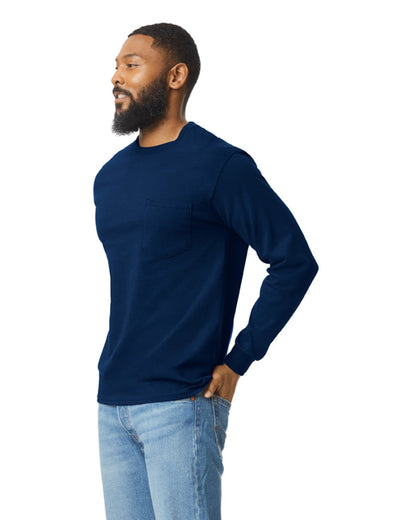 Large Navy Gildan 2410 