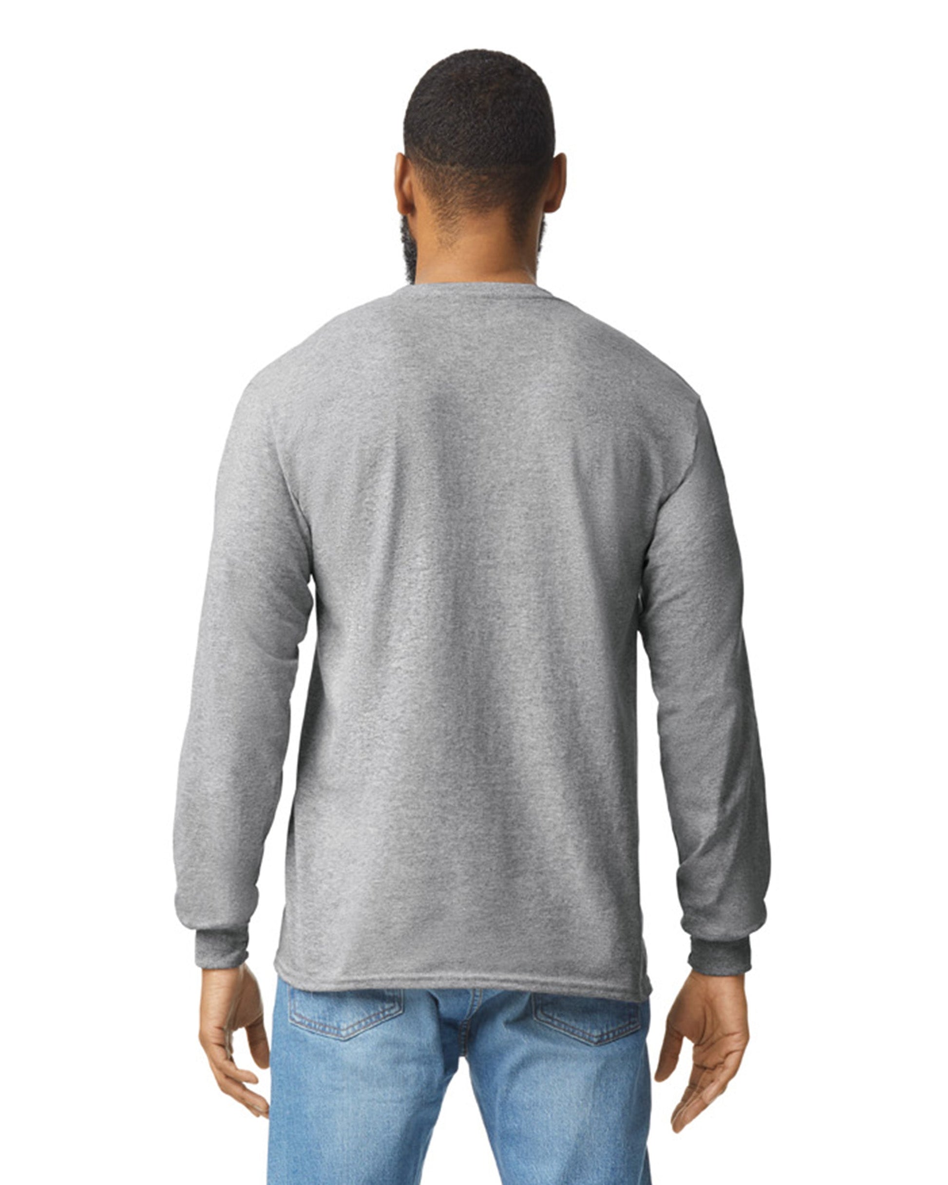Large Sport Gray Gildan 2410 