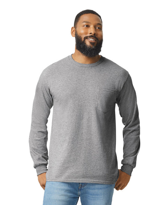 Large Sport Gray Gildan 2410 