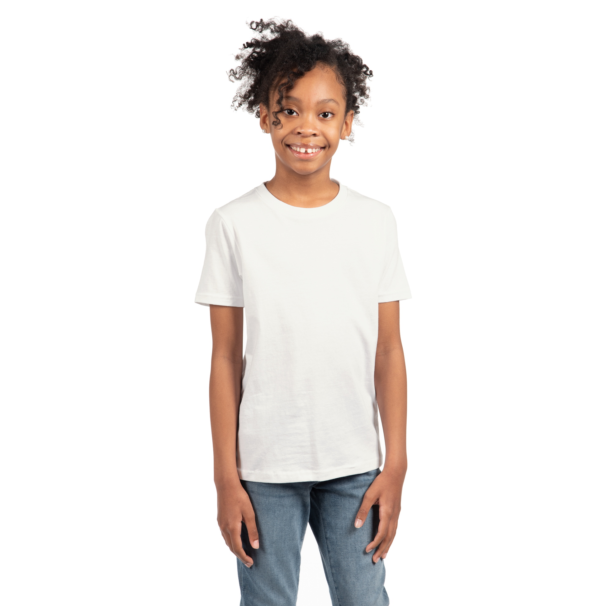 Youth X-Large White Next Level 3310 