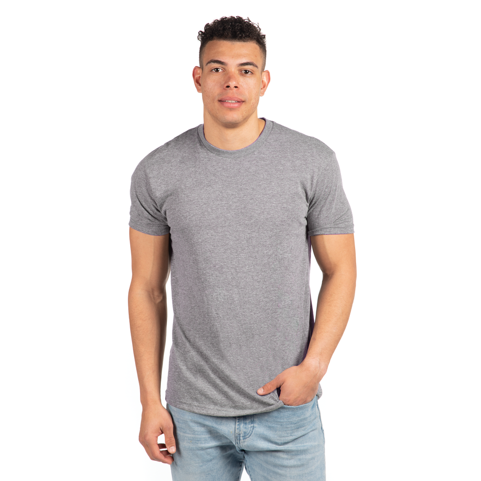 Next Level 3600 Unisex Cotton T-Shirt (Heather Gray) – Wearable Printables