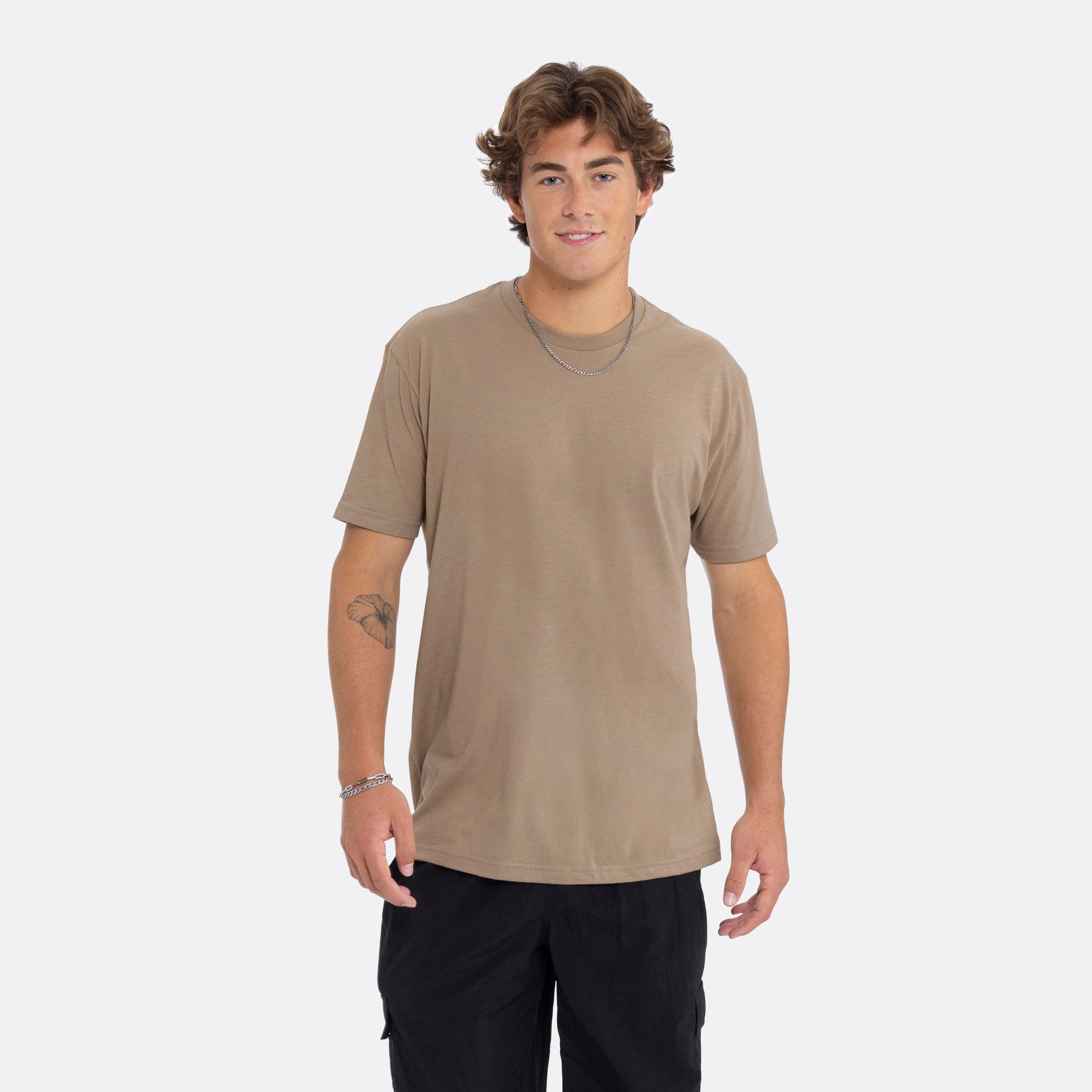 3X-Large Tan Next Level 3600 