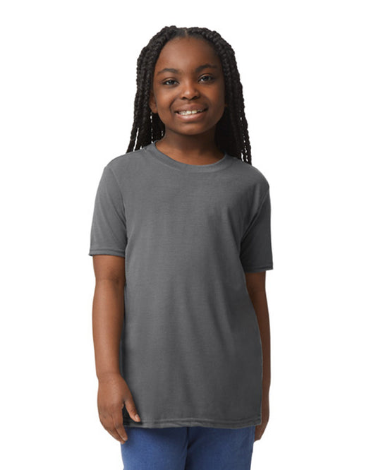 Youth Medium Charcoal Gildan 42000B 
