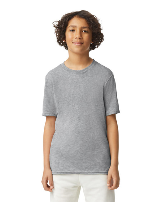 Youth Medium Sport Gray Gildan 42000B 