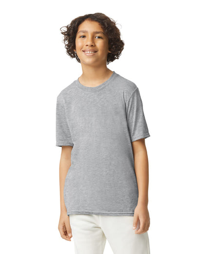 Youth Medium Sport Gray Gildan 42000B 