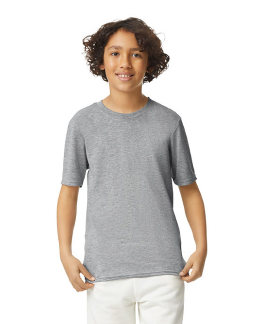 Youth Medium Sport Gray Gildan 42000B 