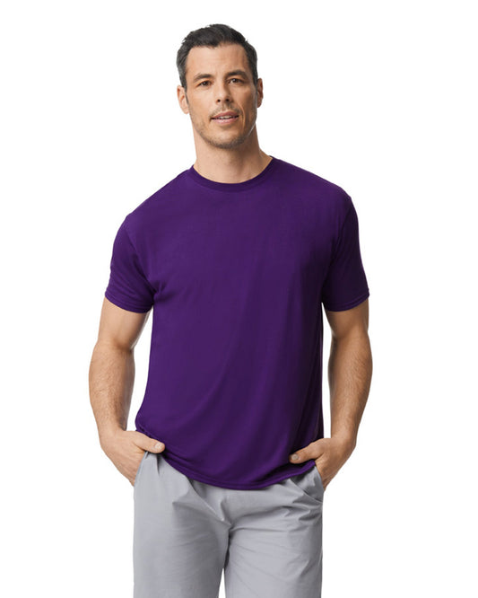 Large Purple Gildan 42000 