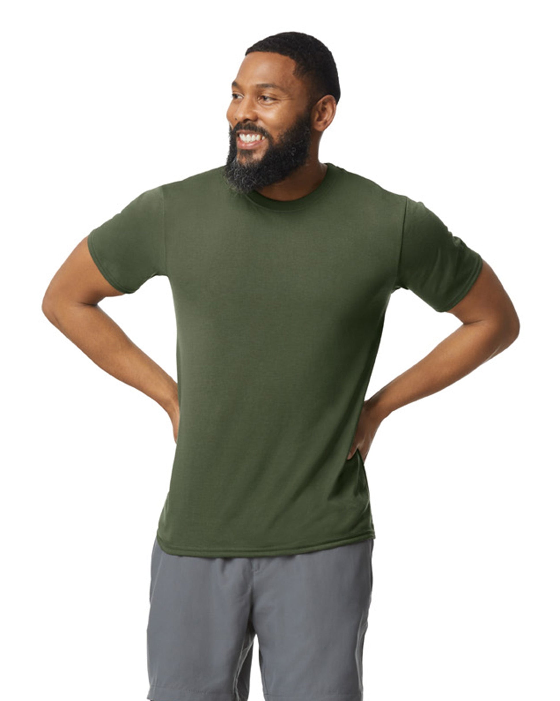 X-Large Military Green Gildan 42000 