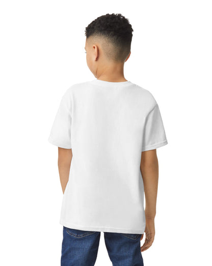 Youth Small White Gildan 5000B 