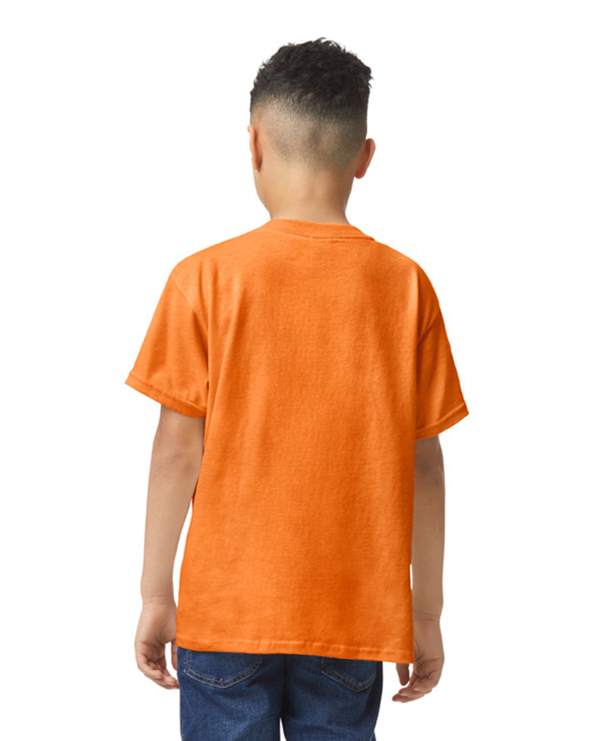 Youth Large S. Orange Gildan 5000B 