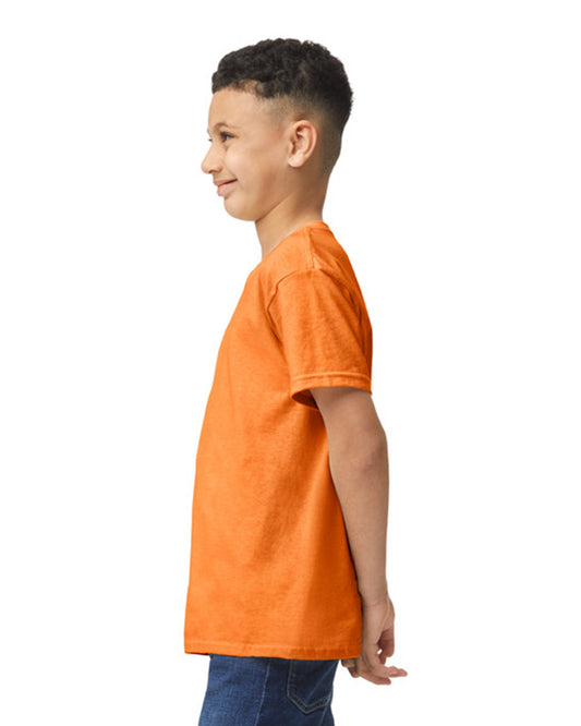 Youth Large S. Orange Gildan 5000B 
