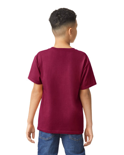 Youth X-Small Garnet Gildan 5000B 