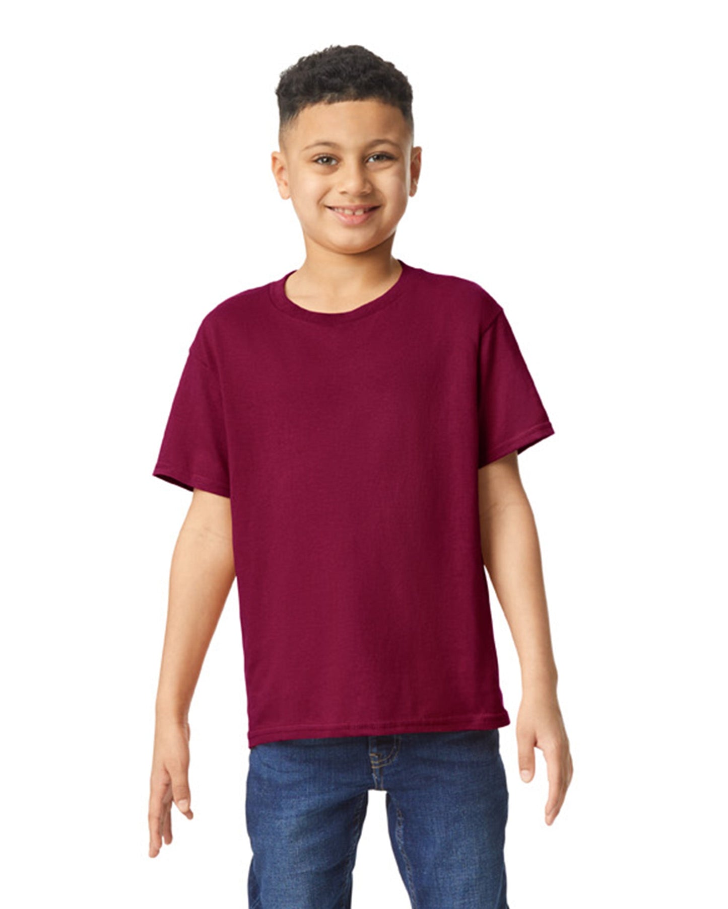 Youth X-Small Garnet Gildan 5000B 