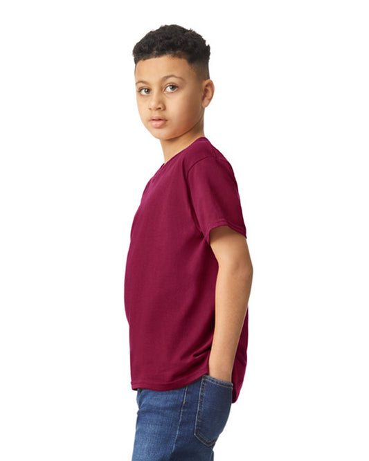 Youth X-Small Garnet Gildan 5000B 