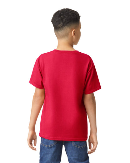 Youth X-Small Red Gildan 5000B 