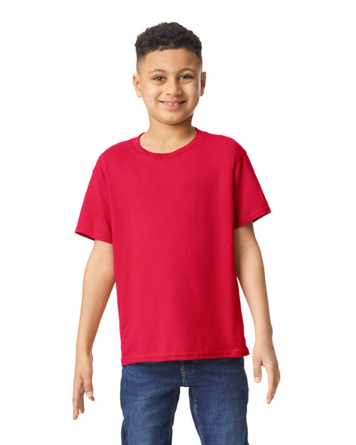 Youth X-Small Red Gildan 5000B 