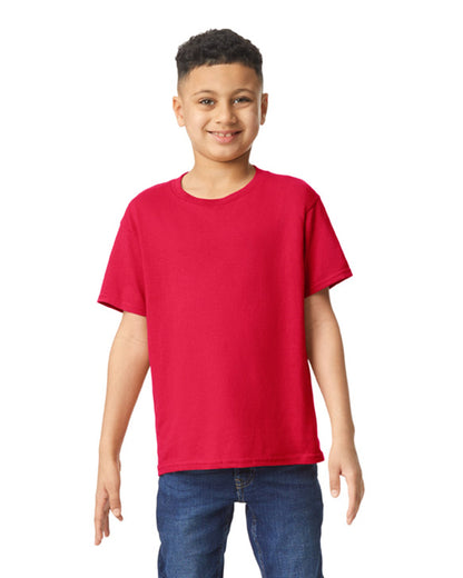 Youth X-Small Red Gildan 5000B 