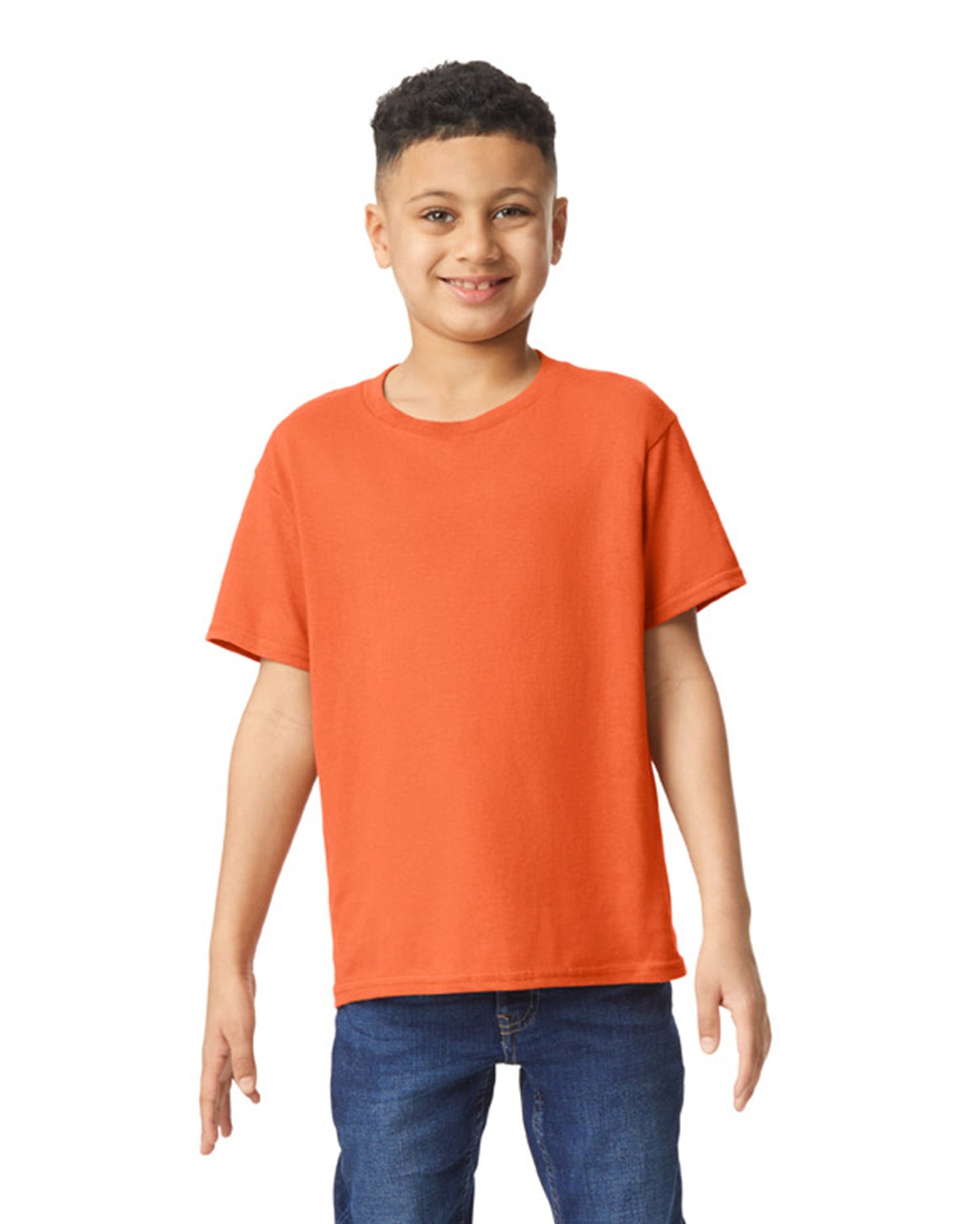 Youth Small Orange Gildan 5000B 