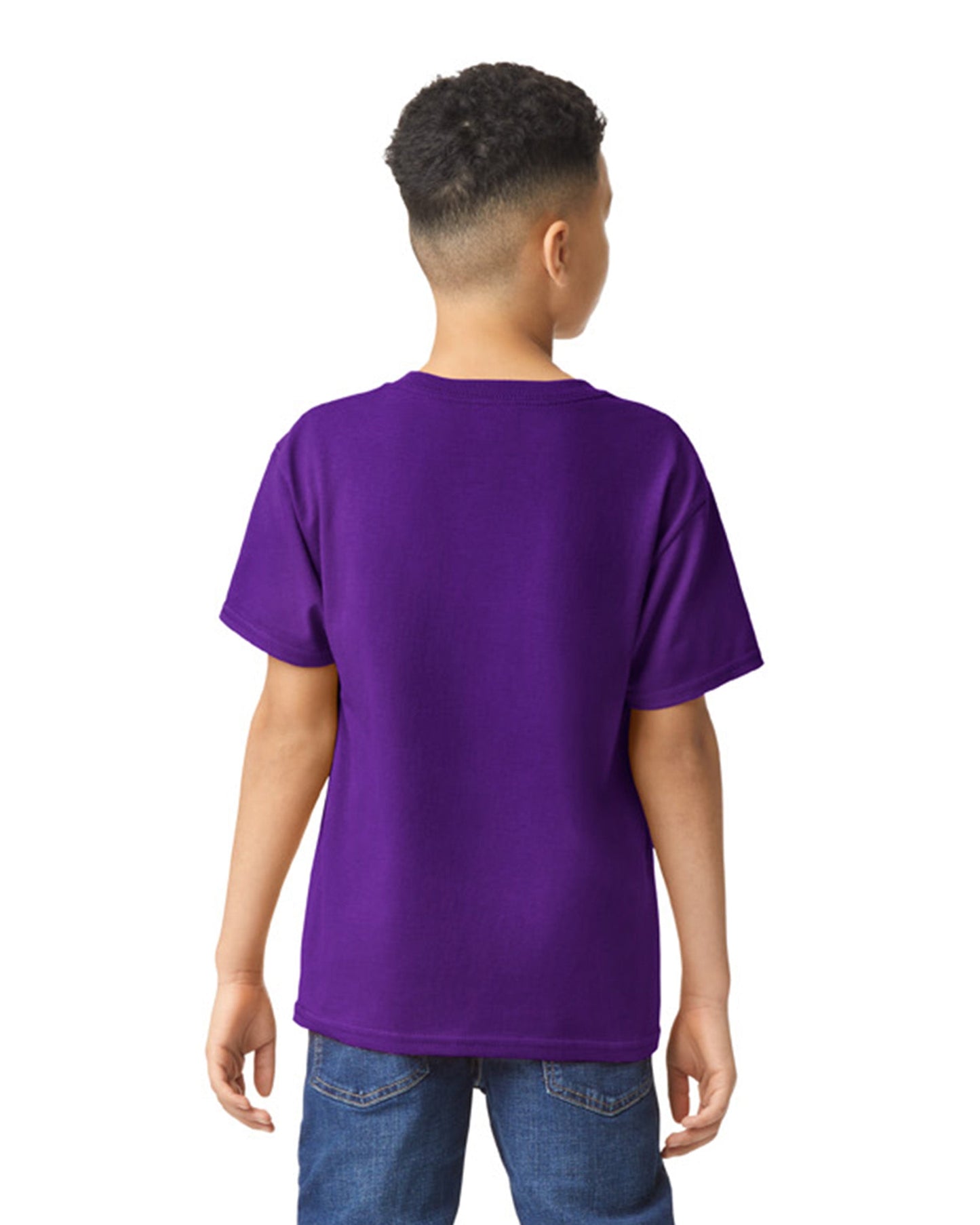 Youth Medium Purple Gildan 5000B 