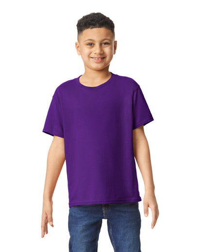 Youth Medium Purple Gildan 5000B 