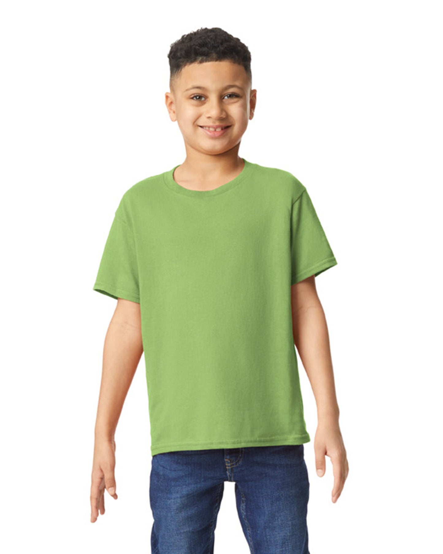 Youth X-Small Kiwi Gildan 5000B 