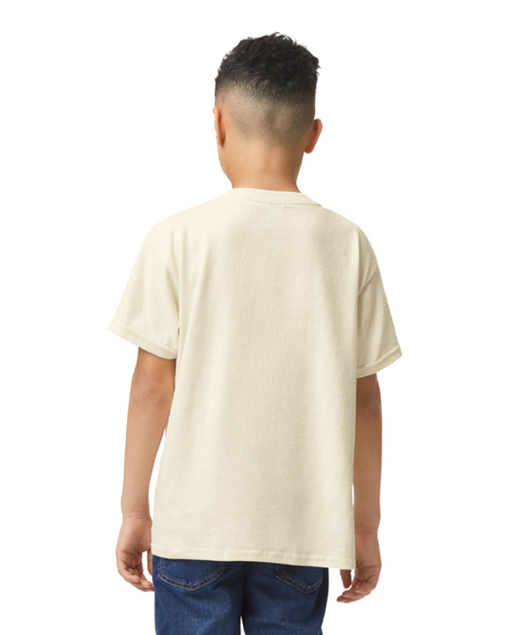 Youth Large Natural Gildan 5000B 
