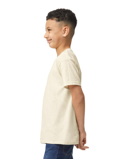 Youth Large Natural Gildan 5000B 
