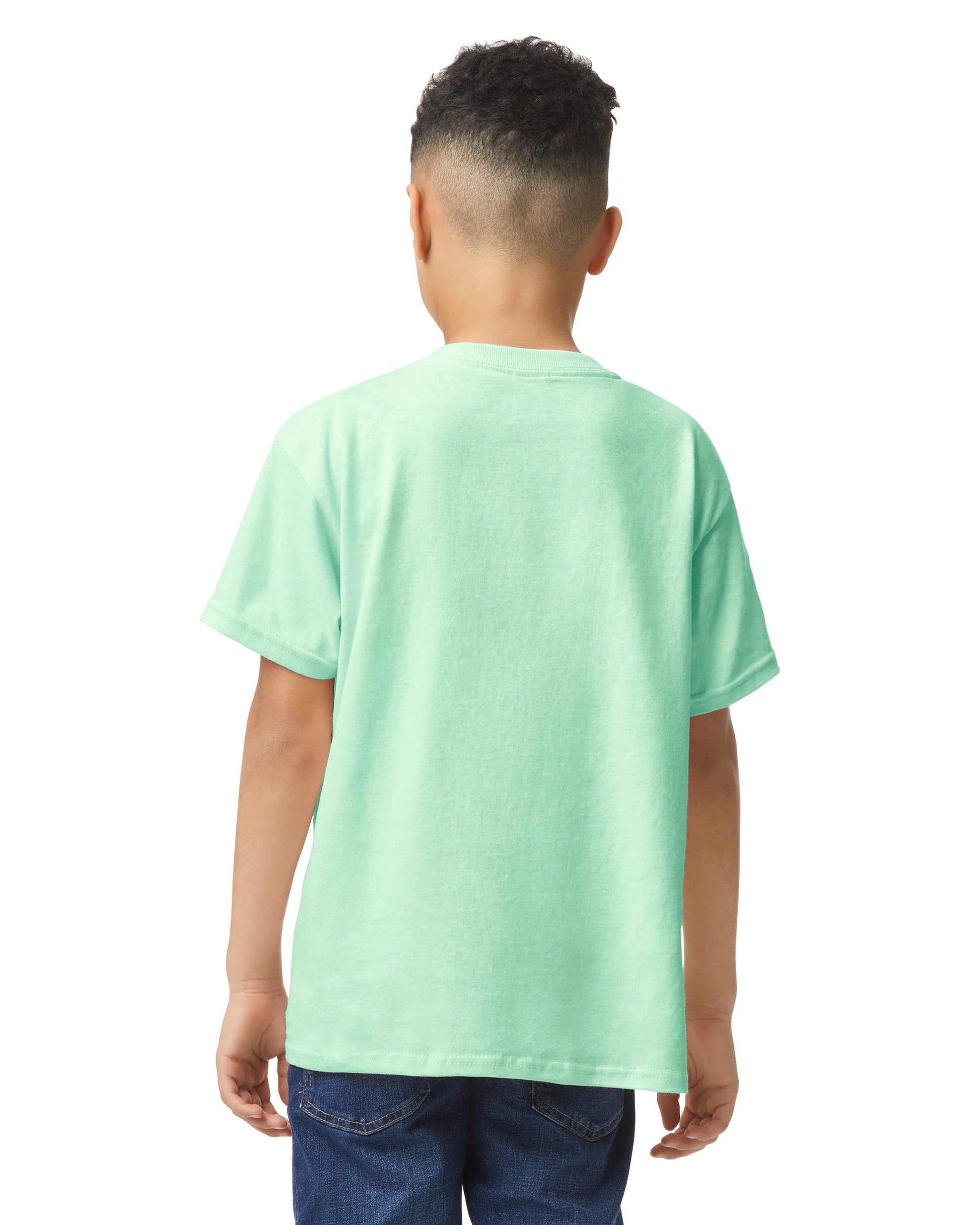 Youth X-Small Mint Green Gildan 5000B 