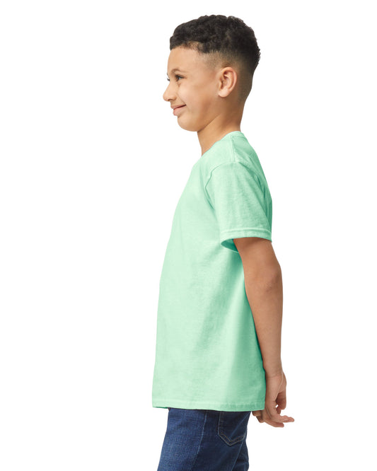 Youth X-Small Mint Green Gildan 5000B 