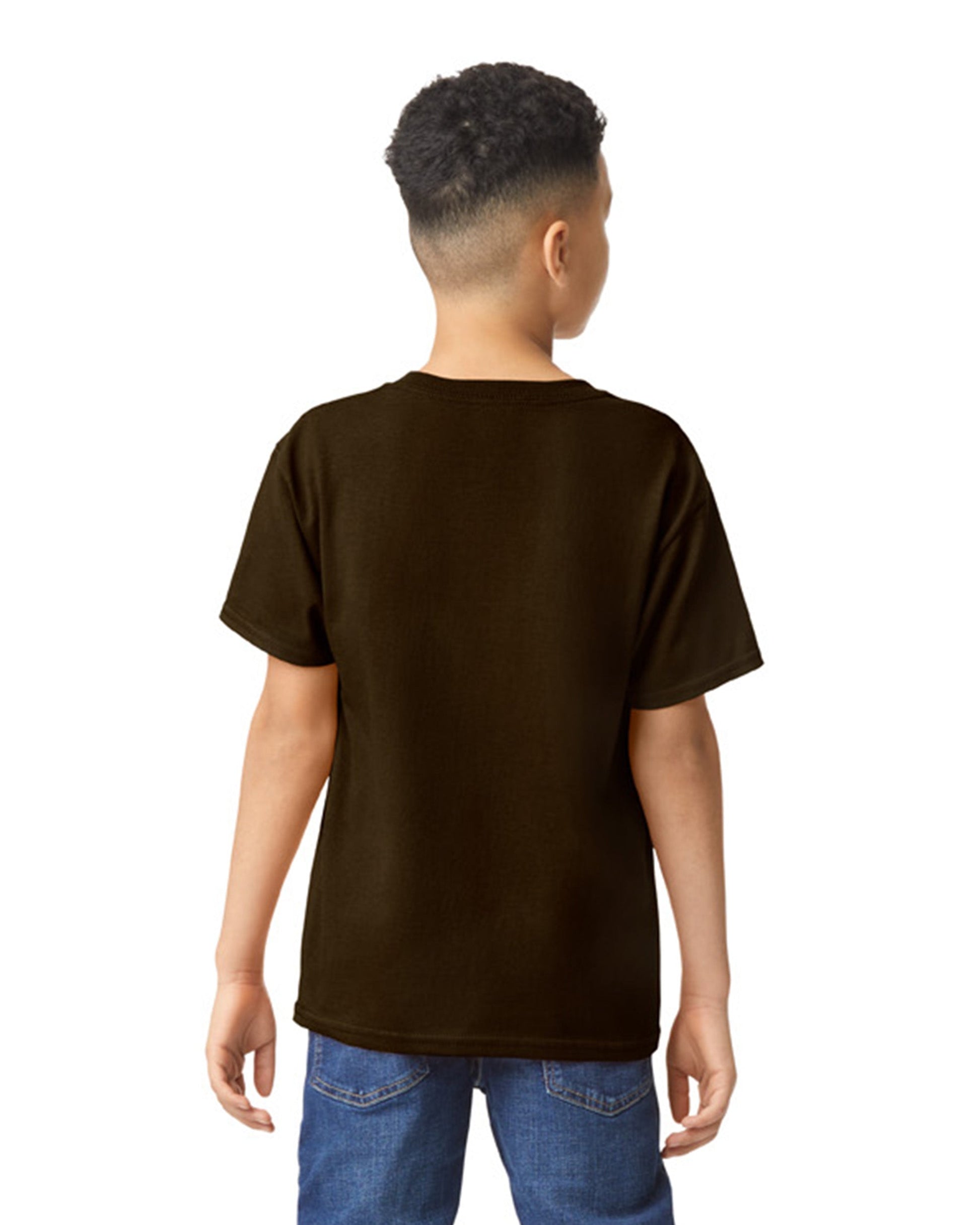 Youth X-Small Dark Chocolate Gildan 5000B 