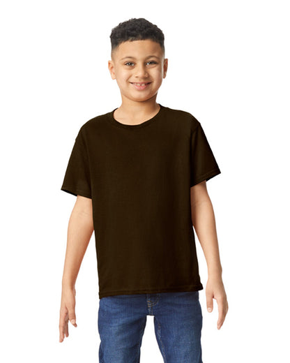Youth X-Small Dark Chocolate Gildan 5000B 