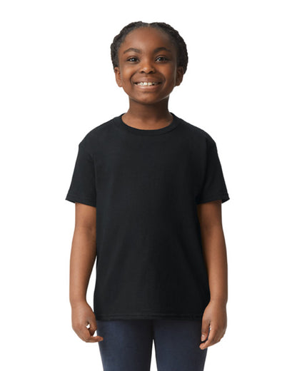 Youth Small Black Gildan 5000B 