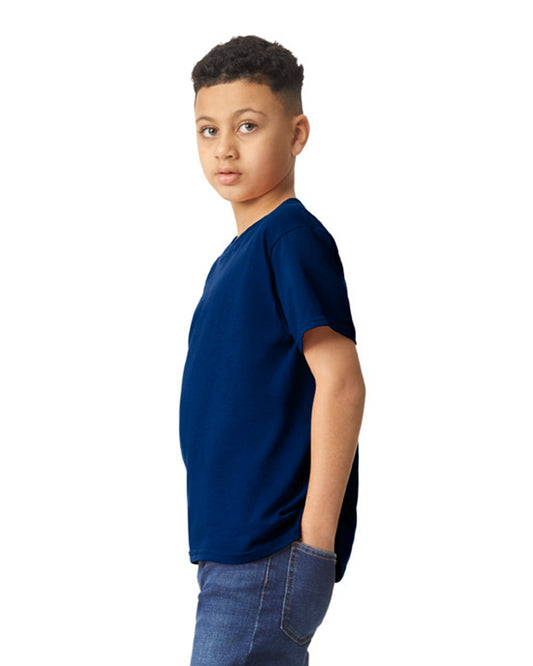 Youth Large Navy Gildan 5000B 